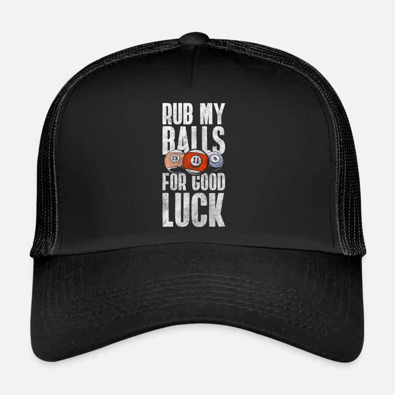 Queue de billard Casquette trucker 