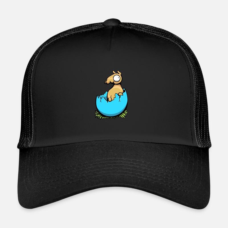 Osterlama - Trucker Cap - Schwarz/Schwarz