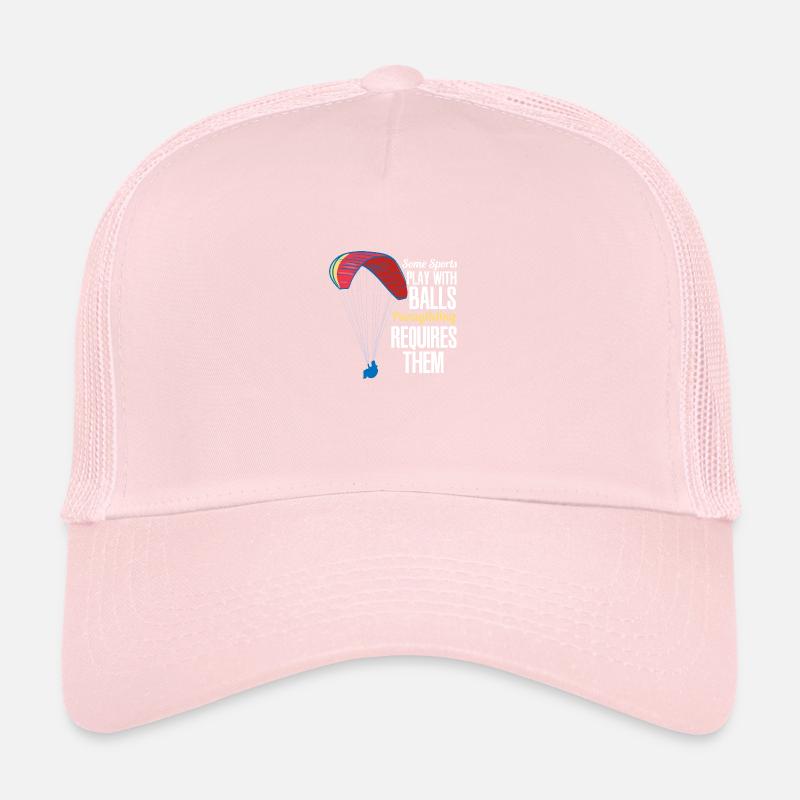 Paragliding Requires Trucker Cap