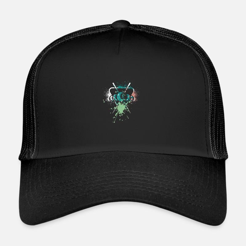 Cool splash pool billiards Trucker Cap