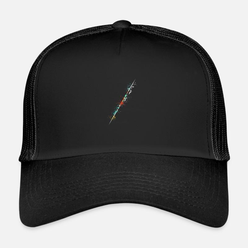 Splash javelin thrower design for Javelinist spear Trucker Cap