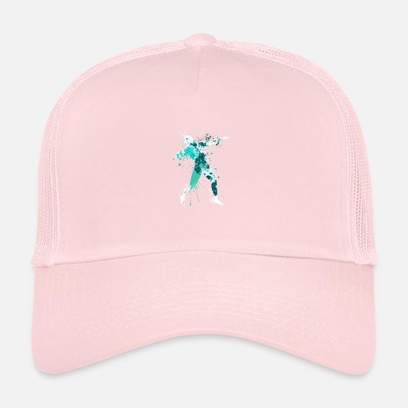 Athlète de lancer du poids en athlétisme Casquette trucker 