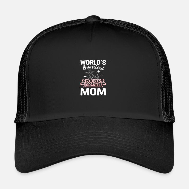 World's greatest cocker spaniel mom Trucker Cap