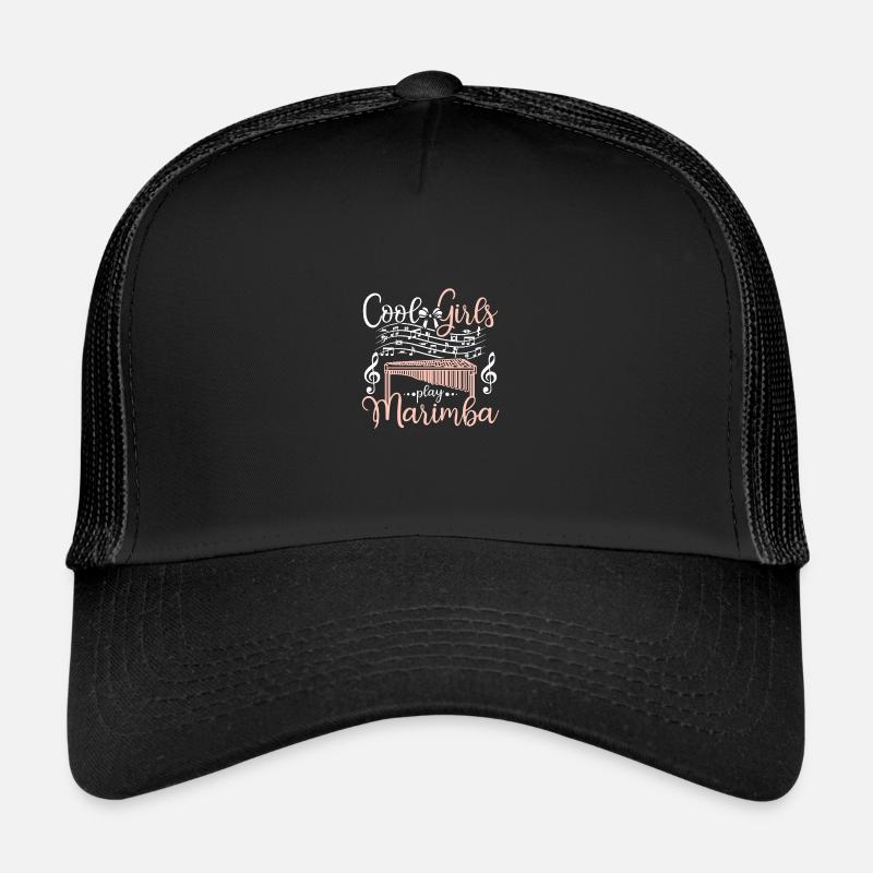 Des filles cool jouent du marimba Casquette trucker 