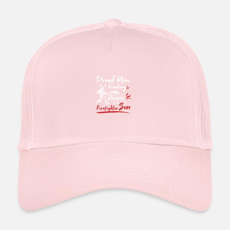 Fière maman d’un fils pompier génial Casquette trucker 