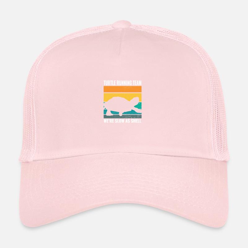 Turtle Running Team Nous Sommes Lents Comme Shell Drôle Casquette trucker 