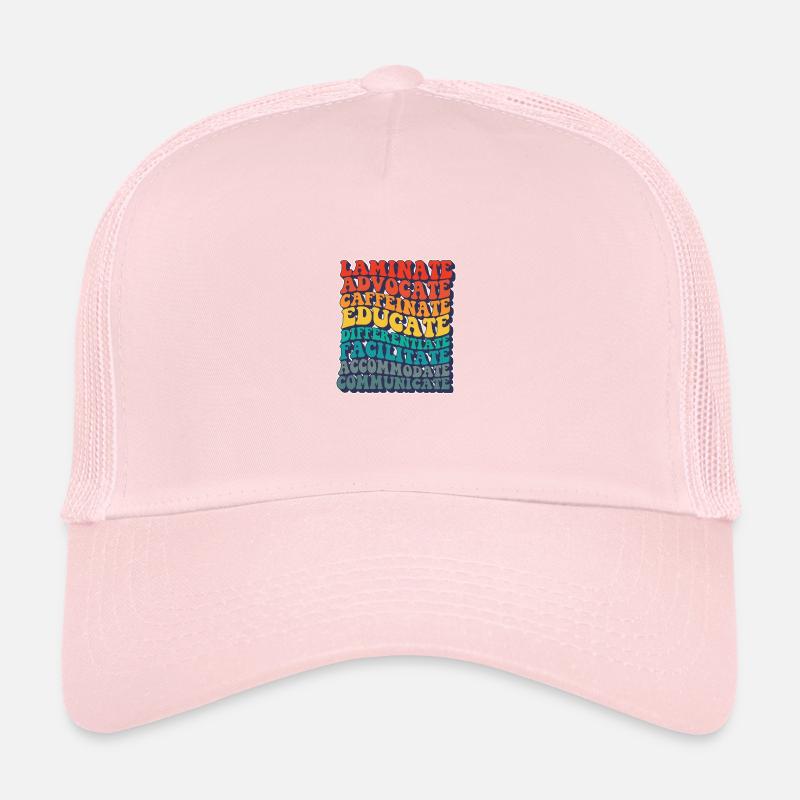 Enseignant SPED Laminate Collaborer Autisme Casquette trucker 