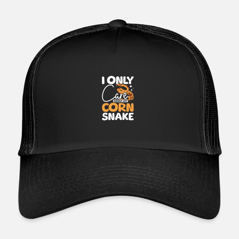 I only care about my corn snake Trucker Cap