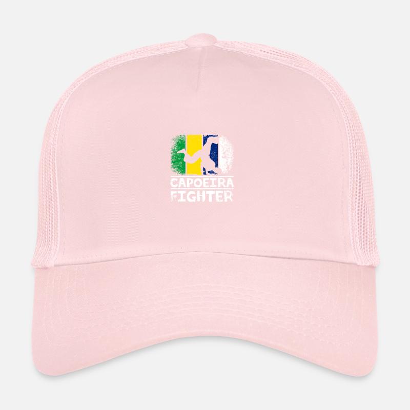 Drapeau du Brésil Capoeira Fighter Casquette trucker 