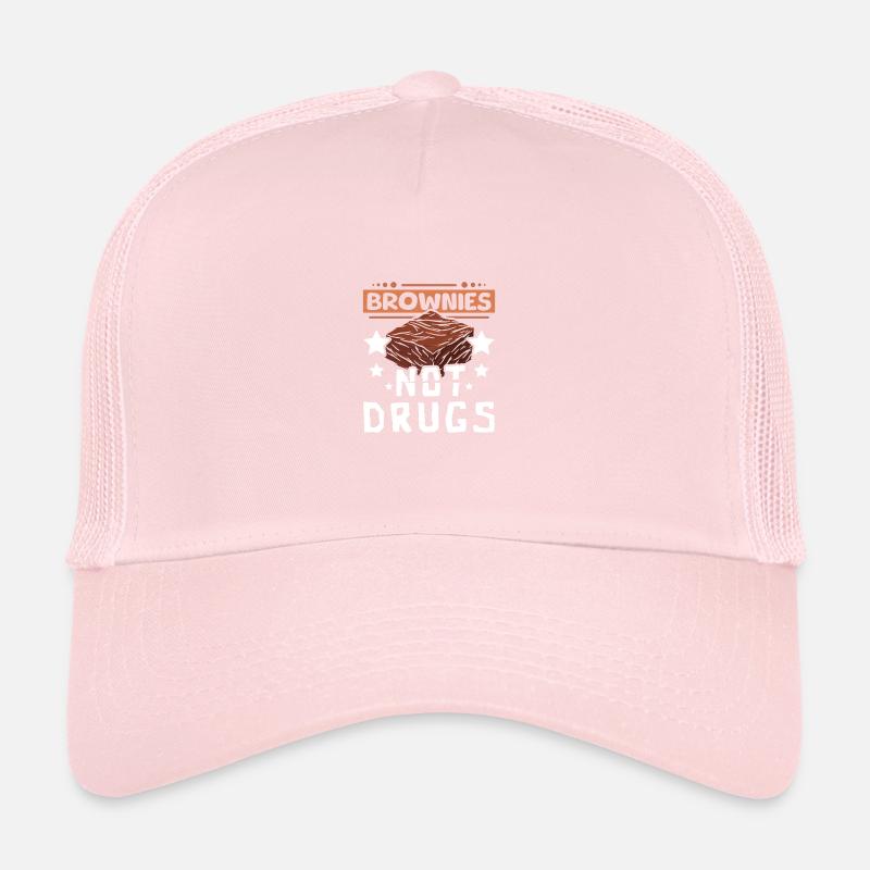 Des brownies, pas de la drogue Casquette trucker 