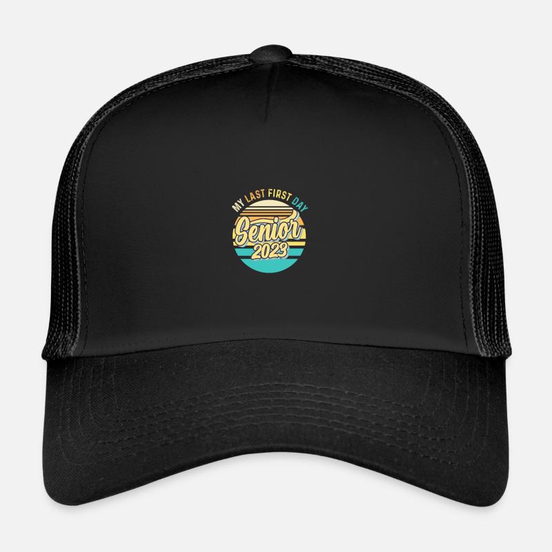 Mon dernier premier jour de classe senior de 2023 Casquette trucker 