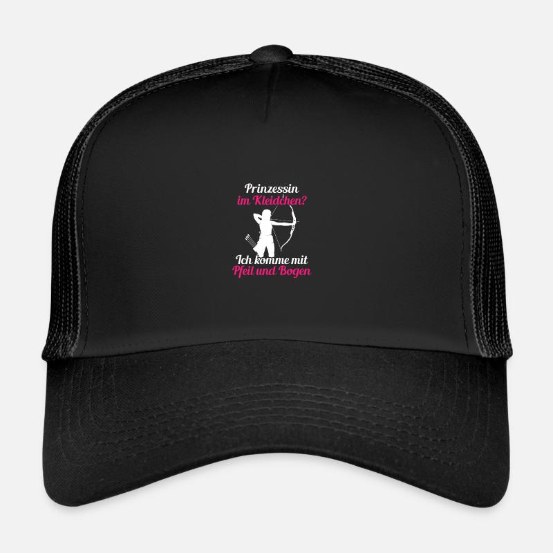 Princess Arrow Bow Archery Archer Trucker Cap