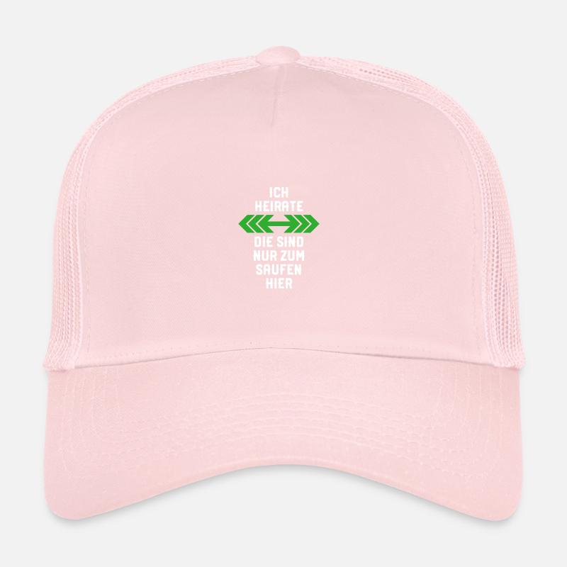 Ich heirate Junggesellenabschied JGA Bräutigam Trucker Cap