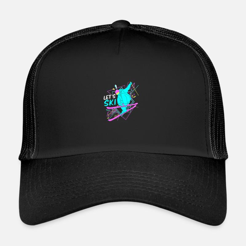Ski Ski Holiday Trucker Cap