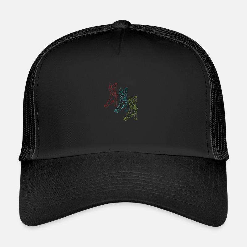 Walzer Paartanz - Trucker Cap - Schwarz/Schwarz