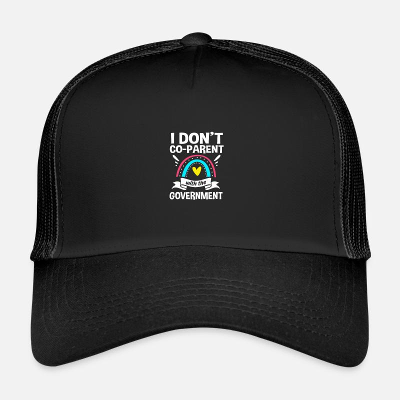 Crunchy Mama - Trucker Cap - Schwarz/Schwarz