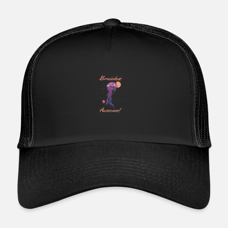 Gelé hvisker - Trucker cap - sort/sort