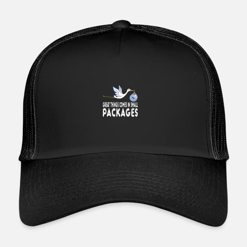 Kinder Krankenschwester - Trucker Cap - Schwarz/Schwarz