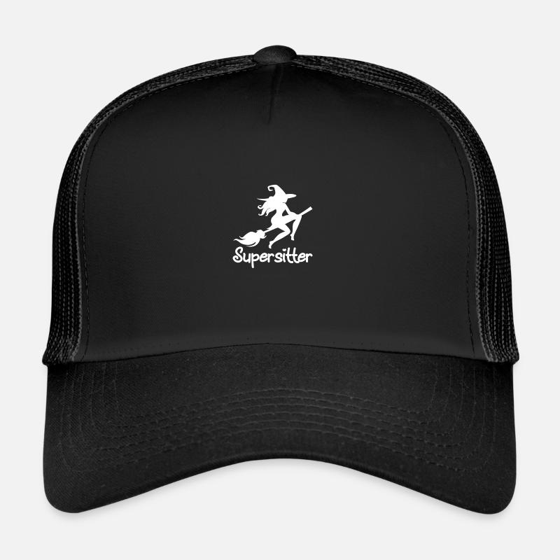 Babysitter - Trucker Cap - Schwarz/Schwarz