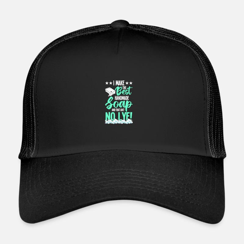 Faire du savon Casquette trucker 