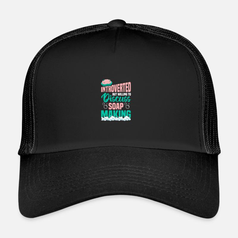 Making soap Trucker Cap