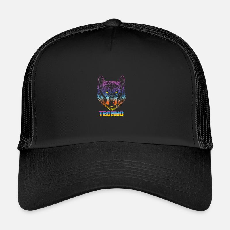 Festival - Trucker Cap - Schwarz/Schwarz