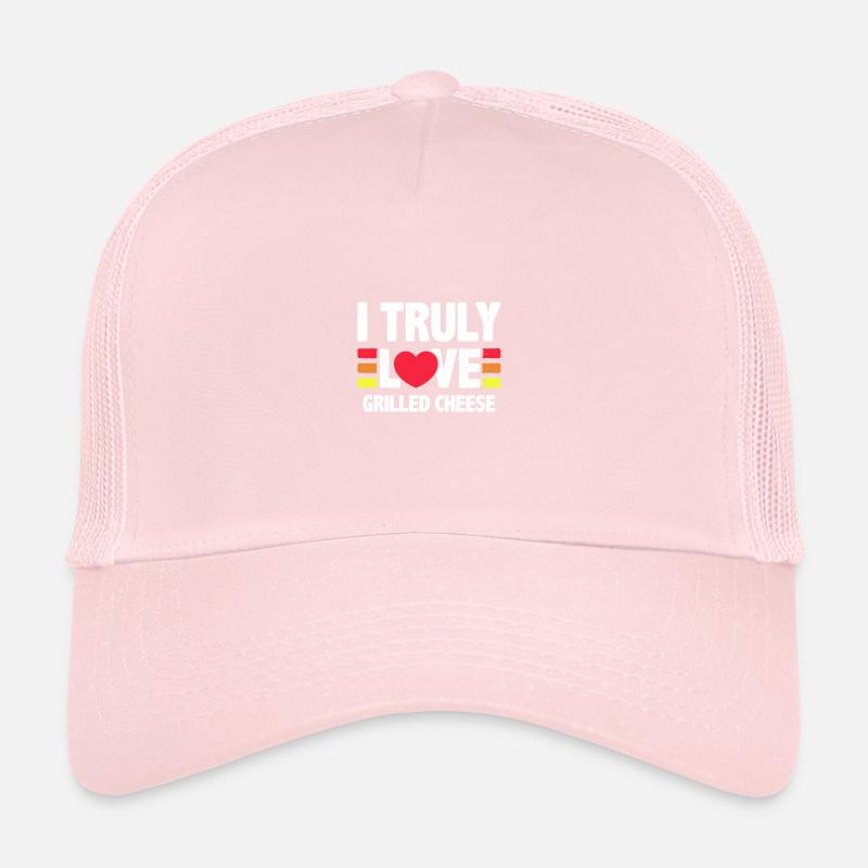 J’aime vraiment le fromage grillé Passion Statement Casquette trucker 
