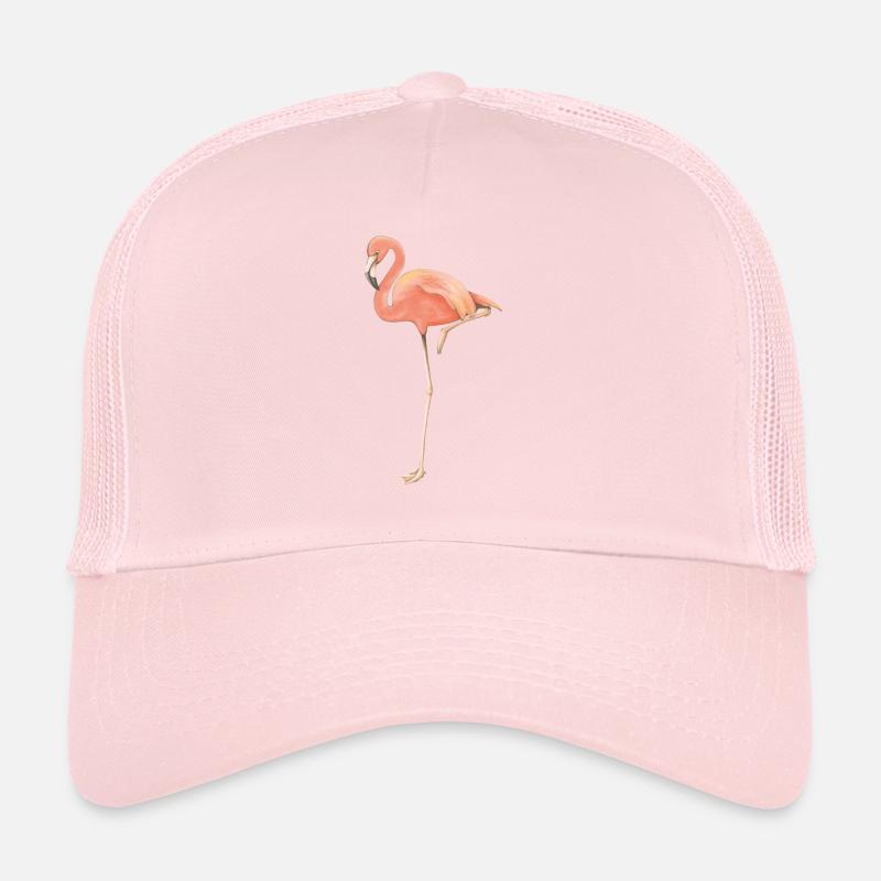 Flamingo solo Trucker Cap
