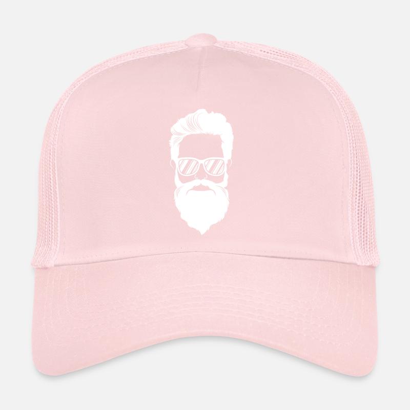 hipster kopf bart cool Trucker Cap