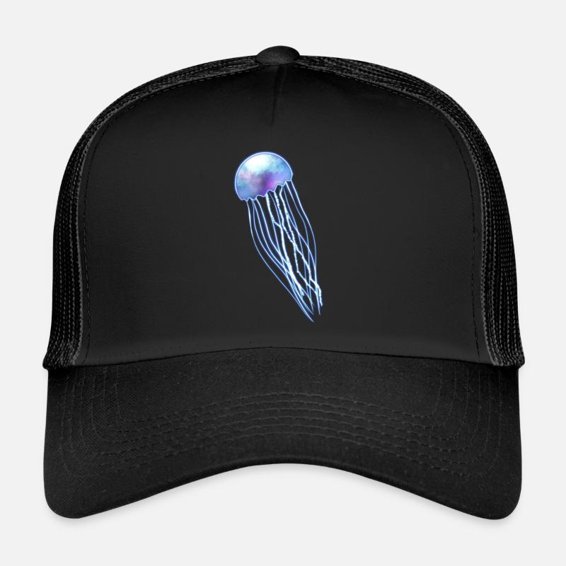 Méduses bleues Casquette trucker 