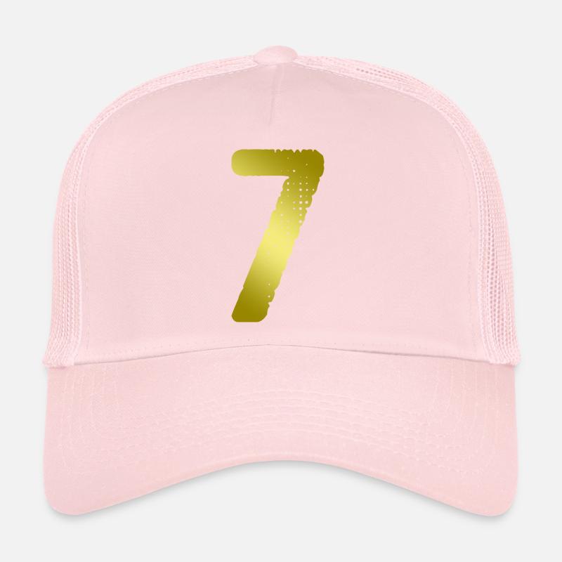 7 Maillot numéro Casquette trucker 