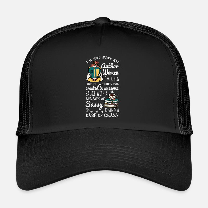 Author writer Trucker Cap