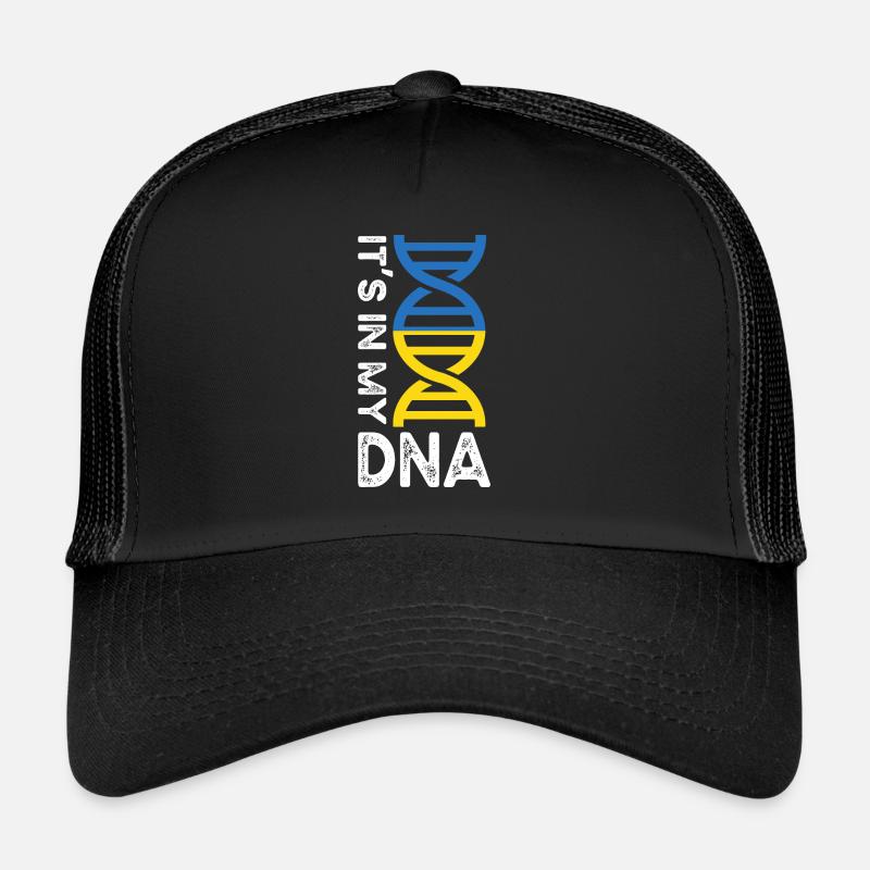 Ukraine - Trucker Cap - Schwarz/Schwarz