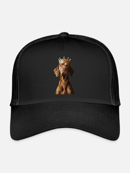 Vizsla - Trucker Cap - black/black - Front