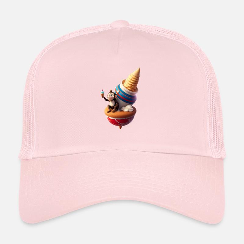 Galaktischer Eisaffe Trucker Cap