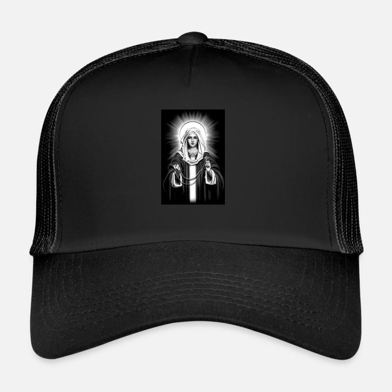 Maria - Trucker Cap - Schwarz/Schwarz