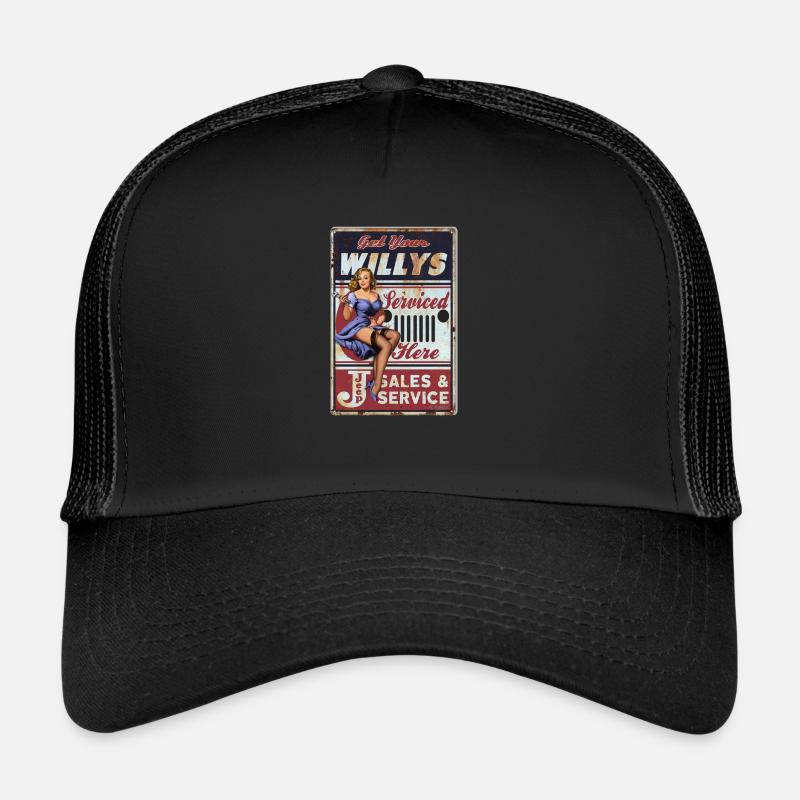 Pin up Get your Willys Trucker Cap