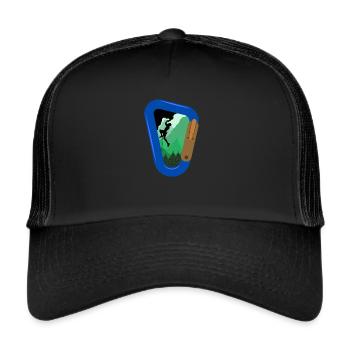 Rock Climbing - Trucker Cap - black/black - Front