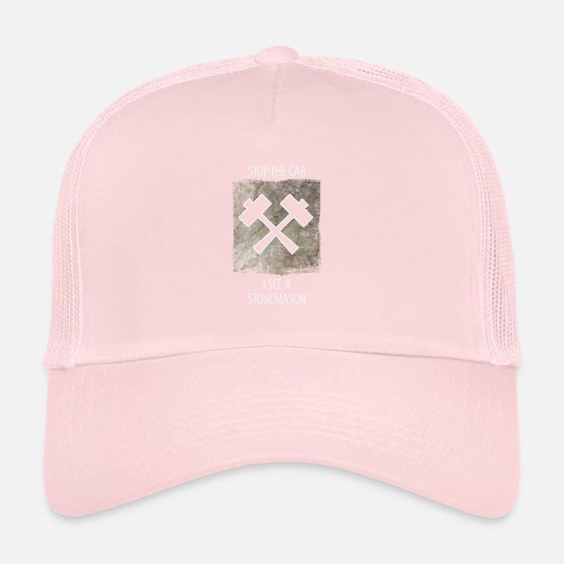 Steinmetz Steinbildhauer Spruch Trucker Cap