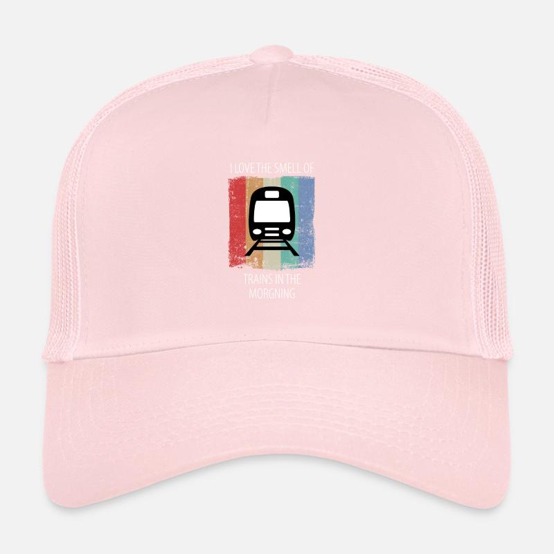 Train Railway Railroad Worker Trains Train Driver Trucker Cap