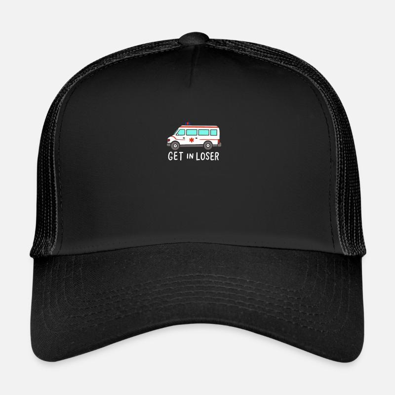 Obtenez un perdant pour le chauffeur d'ambulance Casquette trucker 