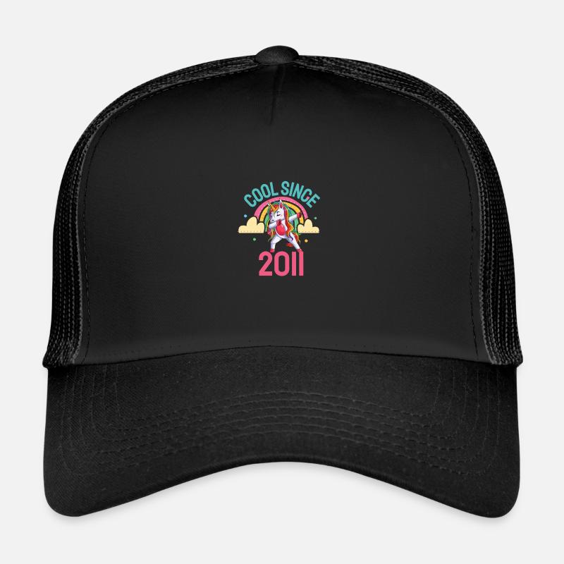 Cool seit 2011 Dabbing Einhorn 11. Geburtstag Trucker Cap