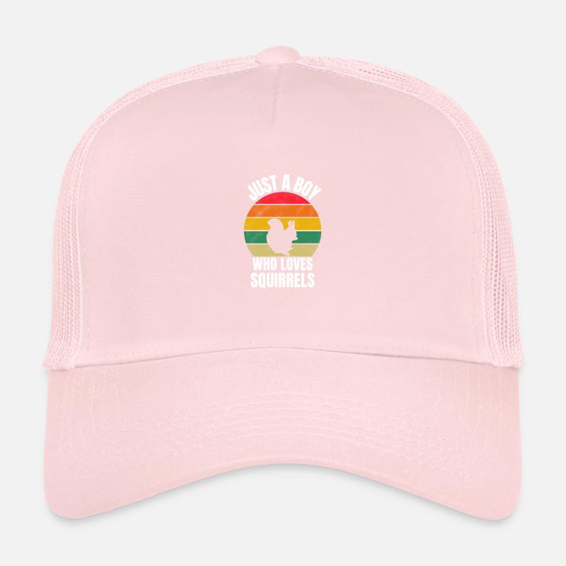 Garçon écureuil rétro Casquette trucker 