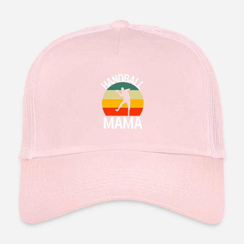Handball Mama Muttertag Geschenk Retro Handballer Trucker Cap