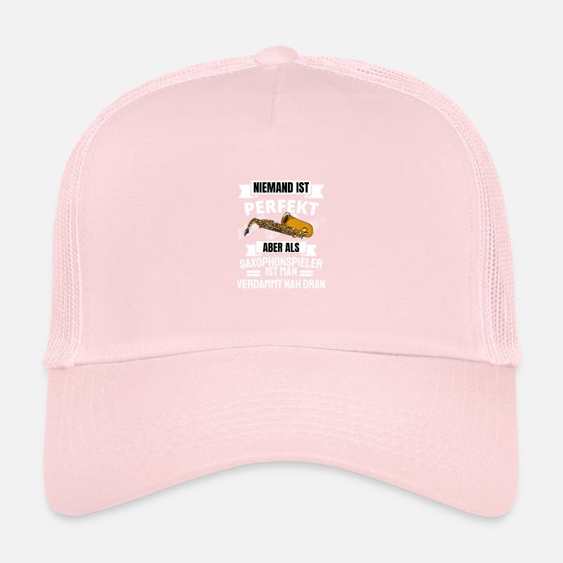 Perfekter Saxophonist Lustiges Geschenk Saxophon Trucker Cap
