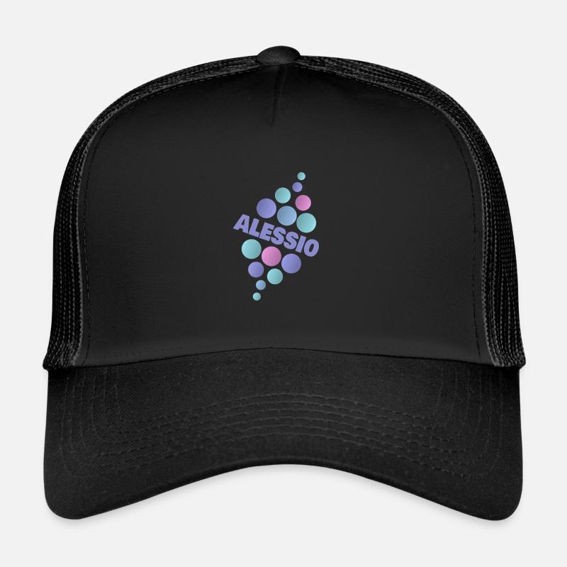 Pet for Alessio First name Animal Trucker Cap