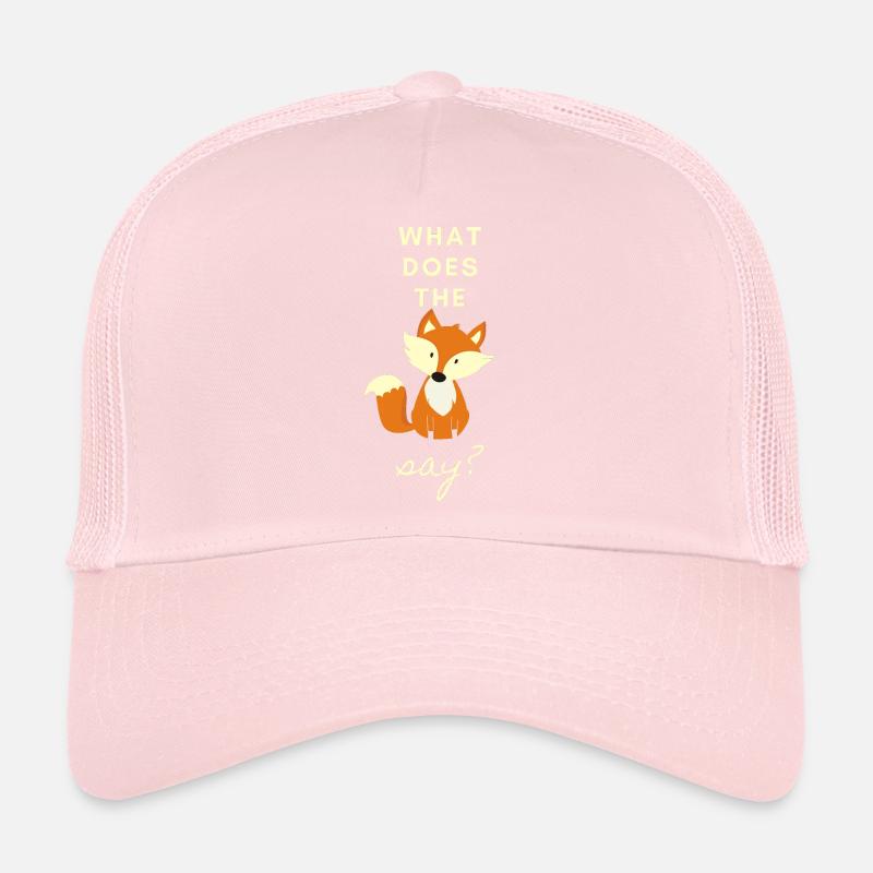Sort what does THE FOX SAY Animaux Forêt Casquette trucker 