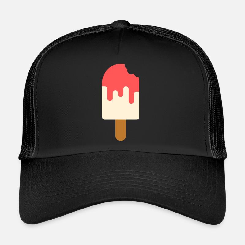 Eis - IceCream - Trucker Cap - Schwarz/Schwarz