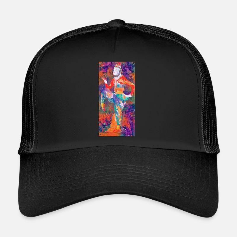 AsiatiqueFigure Casquette trucker 