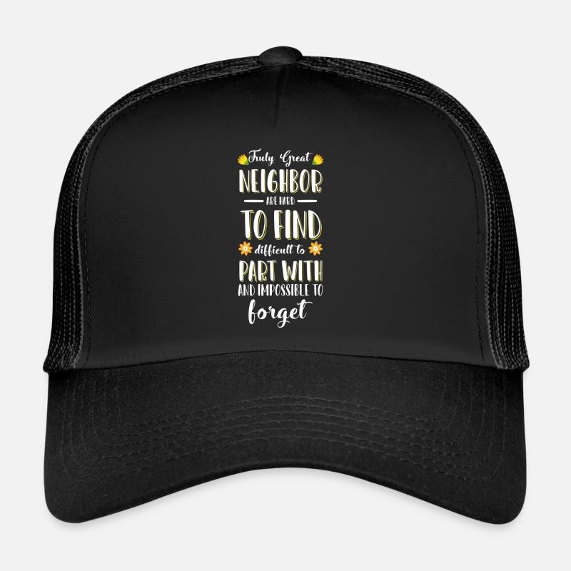 Nachbar Freundschaft Feier Trucker Cap
